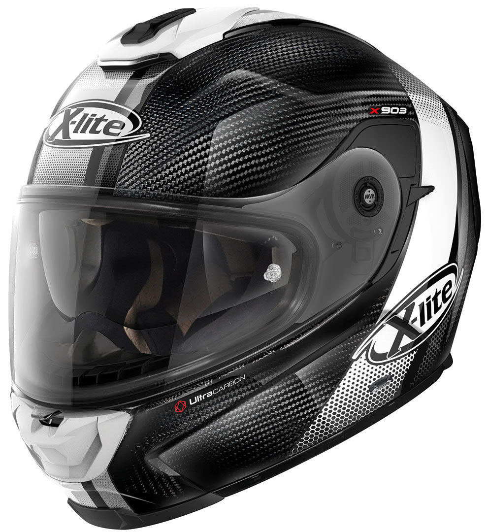 X-Lite X-903 Ultra-Carbon Senator N-Com casque Noir S