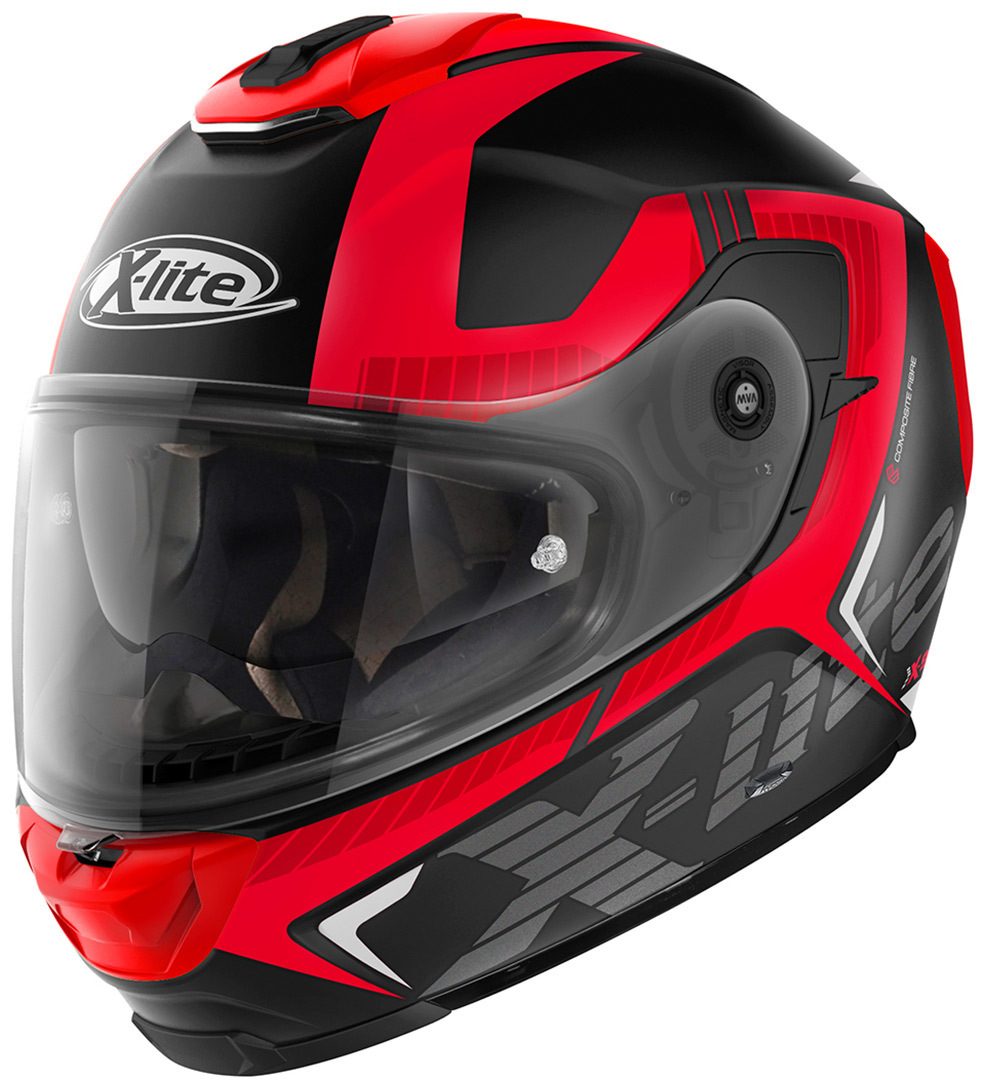 X-Lite X-903 Evocator N-Com casque Noir Rouge S