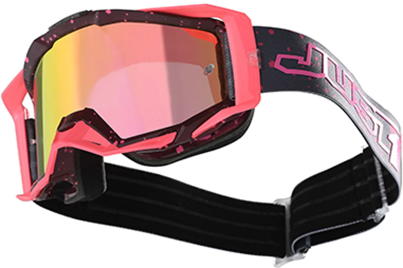 Just1 Iris Ink Lunettes Motocross Rose unique taille