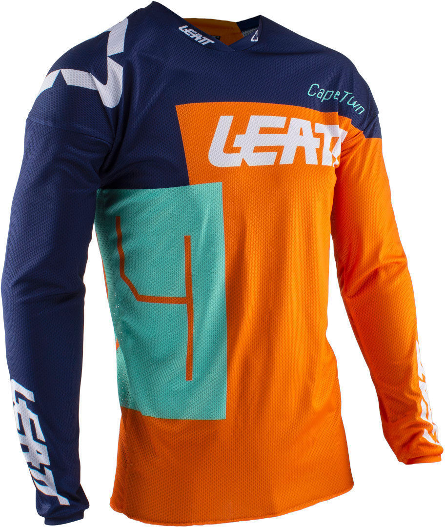 Leatt GPX 3.5 Maillot Motocross enfants Bleu Orange 2XS