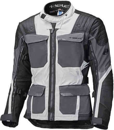 Held Mojave Top Chaqueta textil de motocicleta Negro Gris 6XL