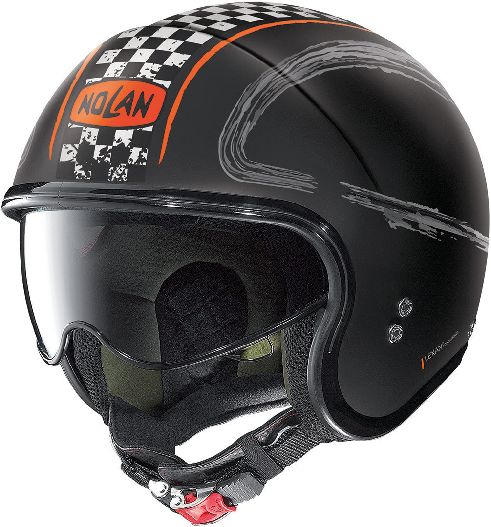 Nolan N21 Getaway Casque Jet Noir Orange M