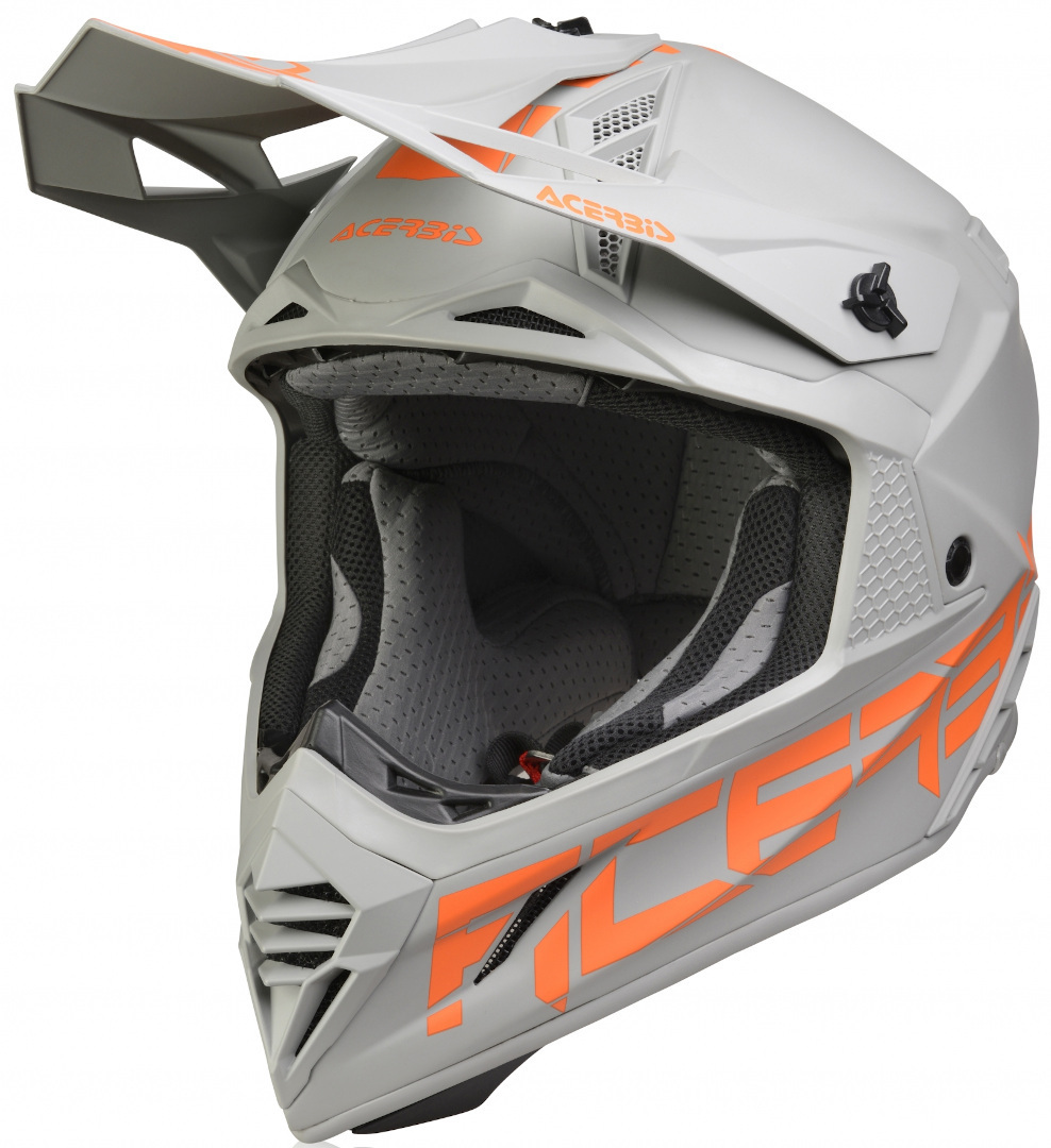 Acerbis X-Track Casque Motocross Gris XS