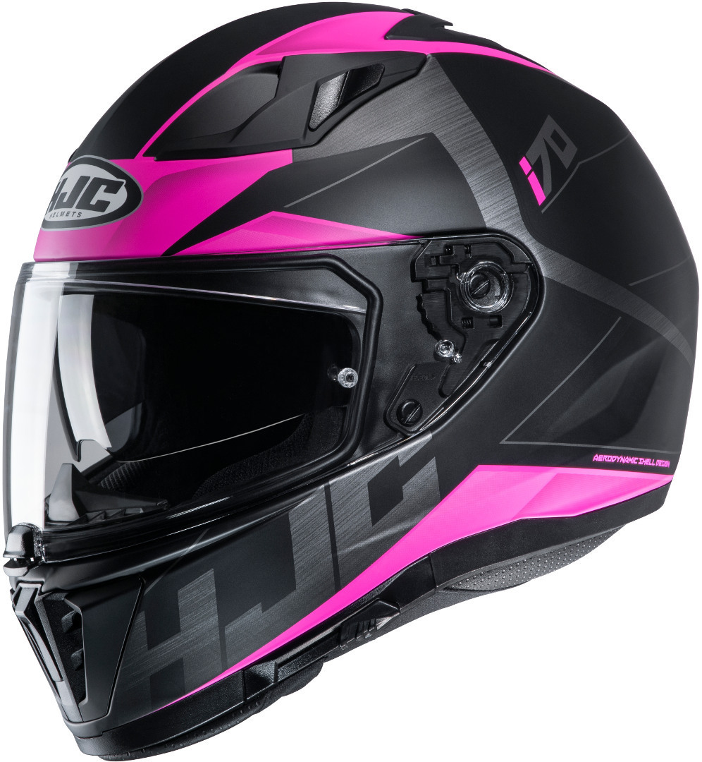 HJC i70 Eluma Casque Noir Rose 2XS