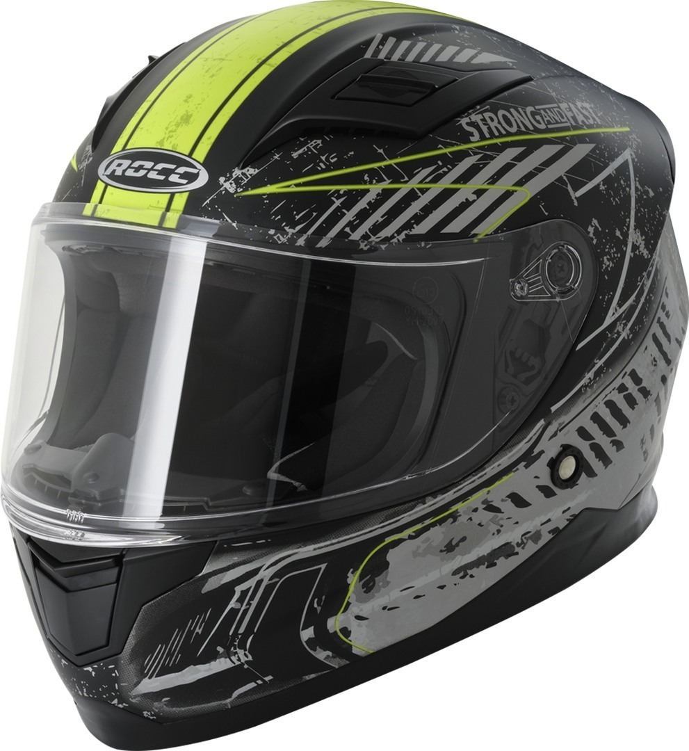 Rocc 415 Dekor JR Casque pour enfants Noir Jaune 48