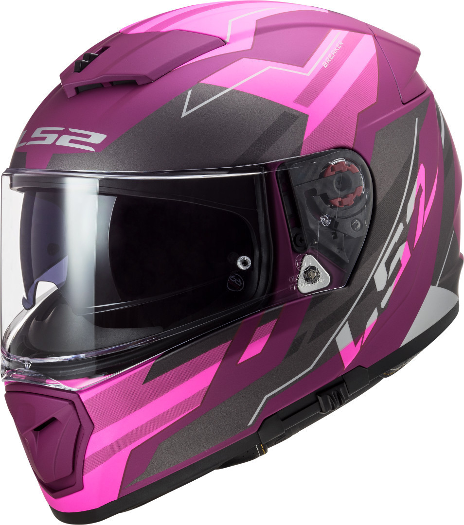 LS2 FF390 Breaker Beta Casque Rose 3XL