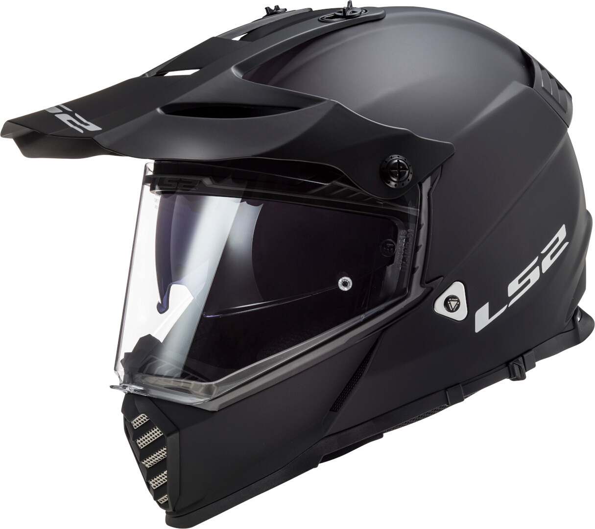 LS2 MX436 Pioneer Evo Casque Motocross Noir XS
