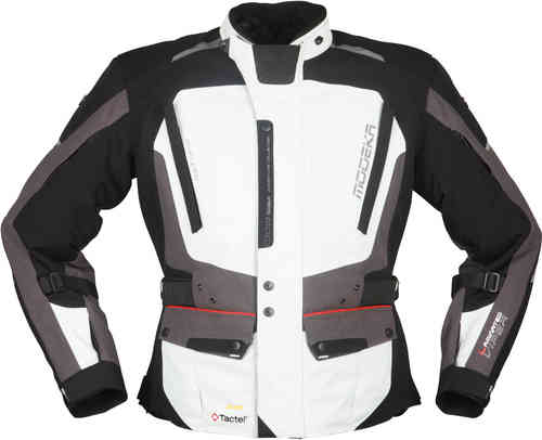 Modeka Viper LT Chaqueta textil para motocicletas Negro Gris S