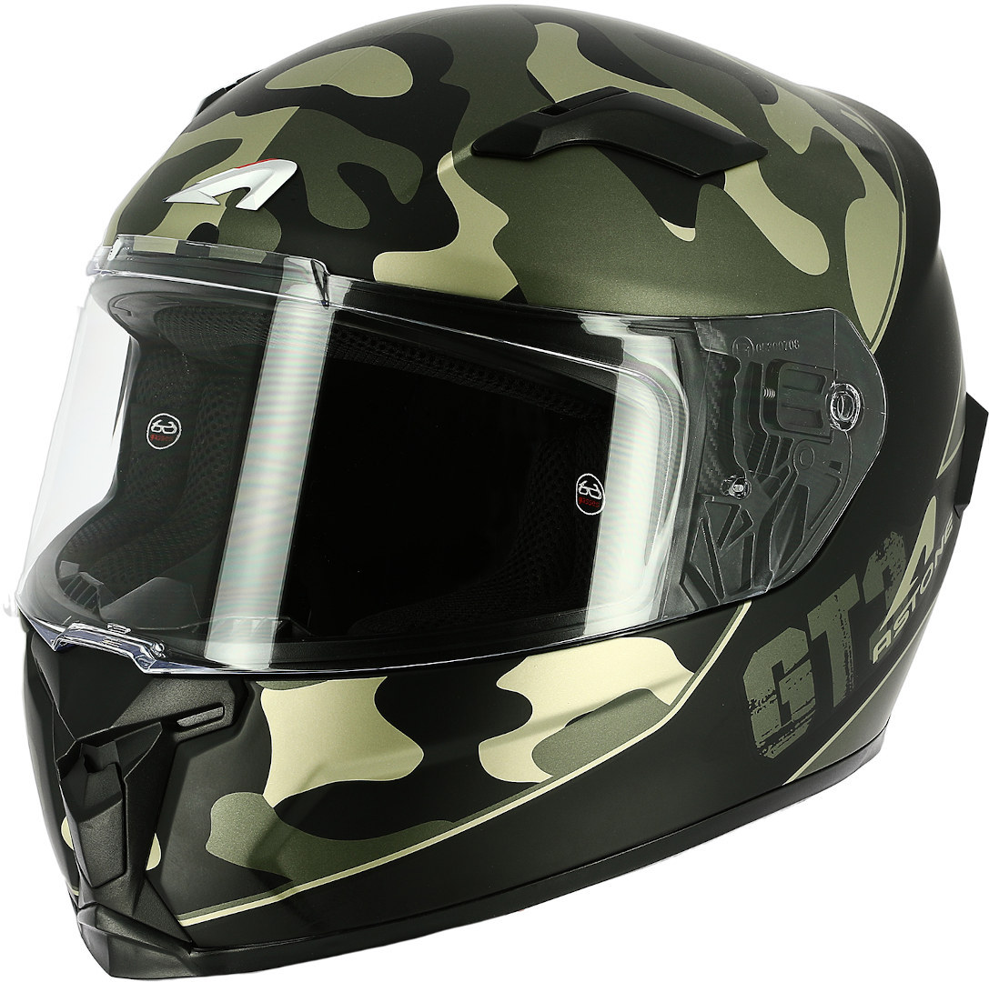 Astone GT3 Camo Casque Brun XS