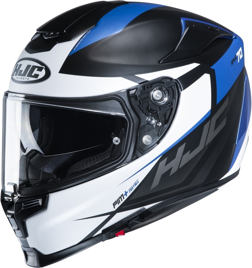 HJC RPHA 70 Sampra Casque Noir Blanc Bleu XS 54 55