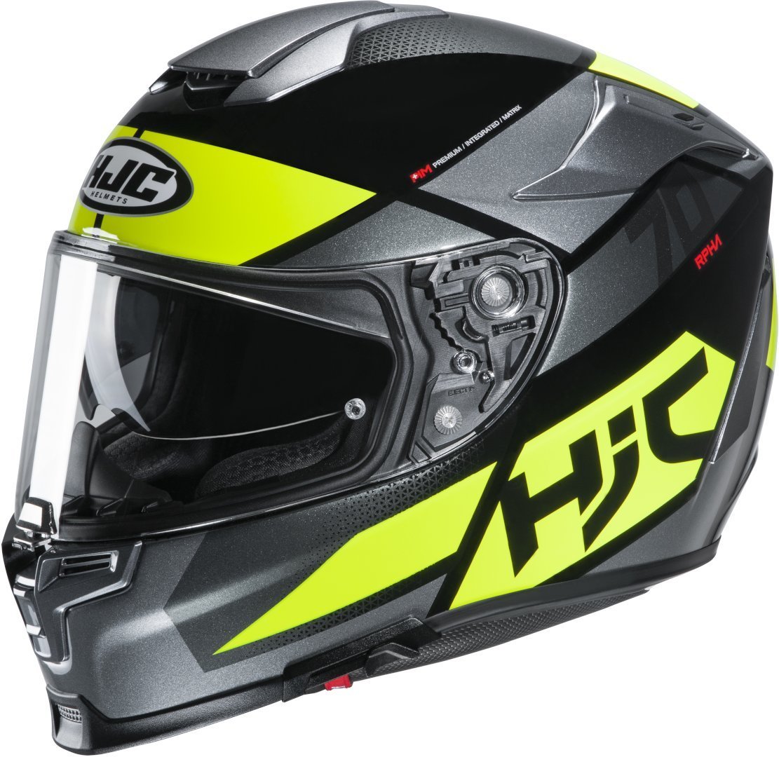 HJC RPHA 70 Debby Casque Gris Jaune XS 54 55