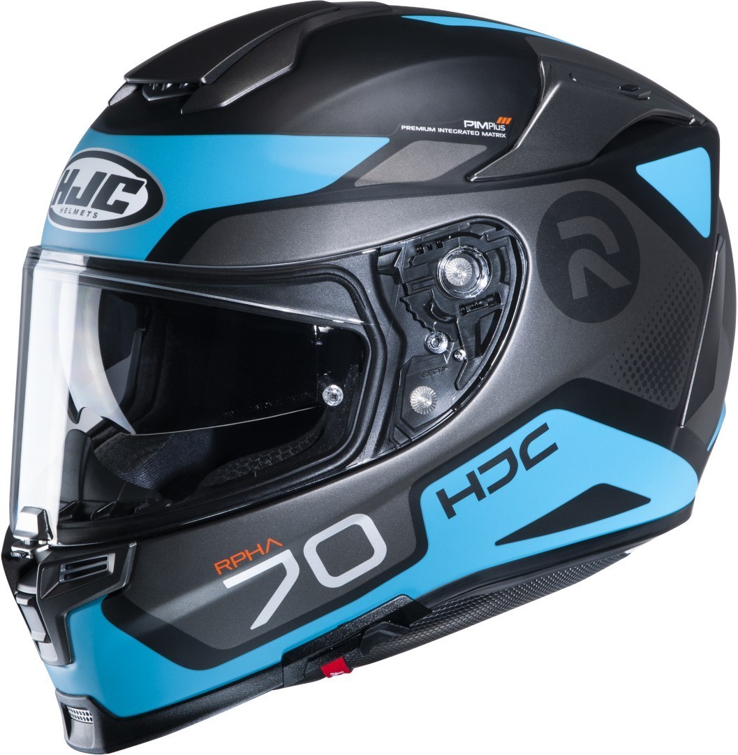HJC RPHA 70 Shuky Casque Gris Bleu XS 54 55