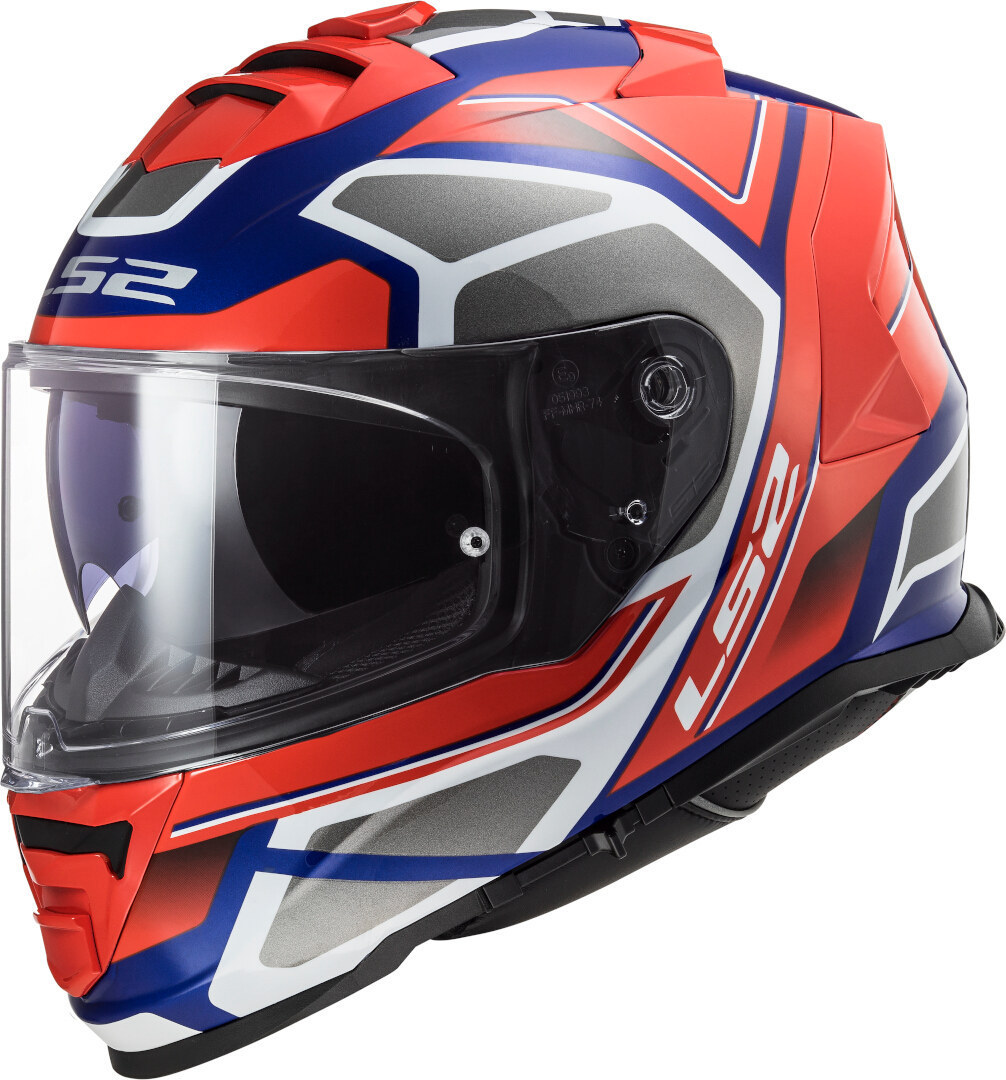 LS2 FF800 Storm Faster Casque Rouge Bleu S