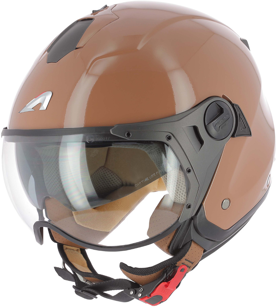 Astone Minijet Sport Monocolor Casque Jet Brun XS