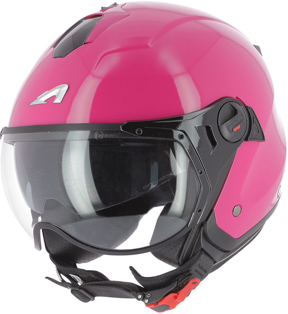 Astone Minijet Sport Monocolor Casque Jet Rose M