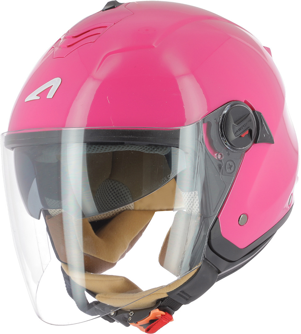 Astone Minijets Monocolor Casque Jet Rose XS