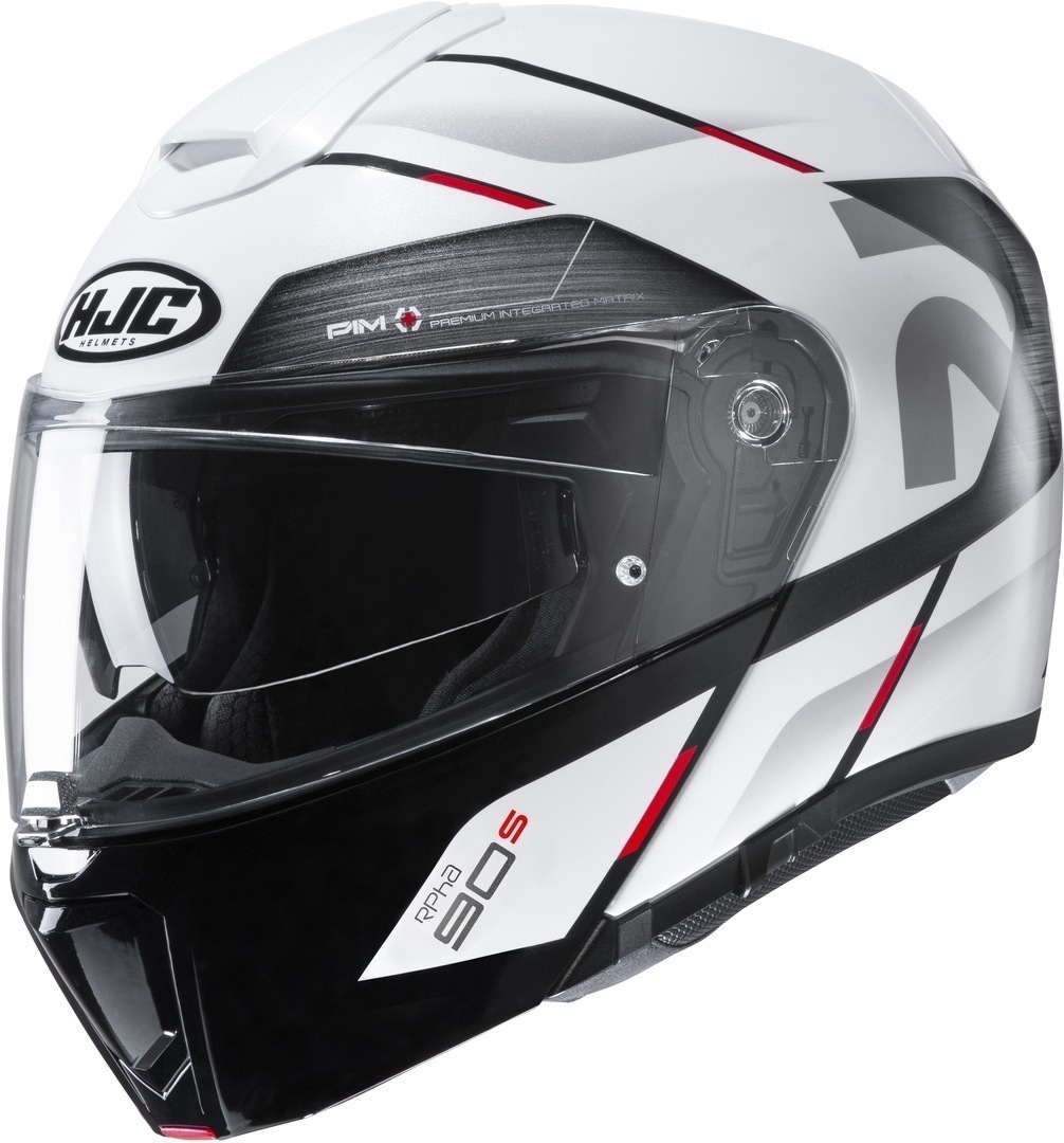 HJC RPHA 90s Bekavo Casque Noir Blanc Rouge XS 54 55