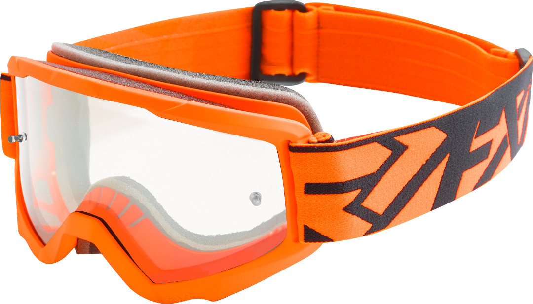 FXR Squadron MX Lunettes Motocross Noir Orange