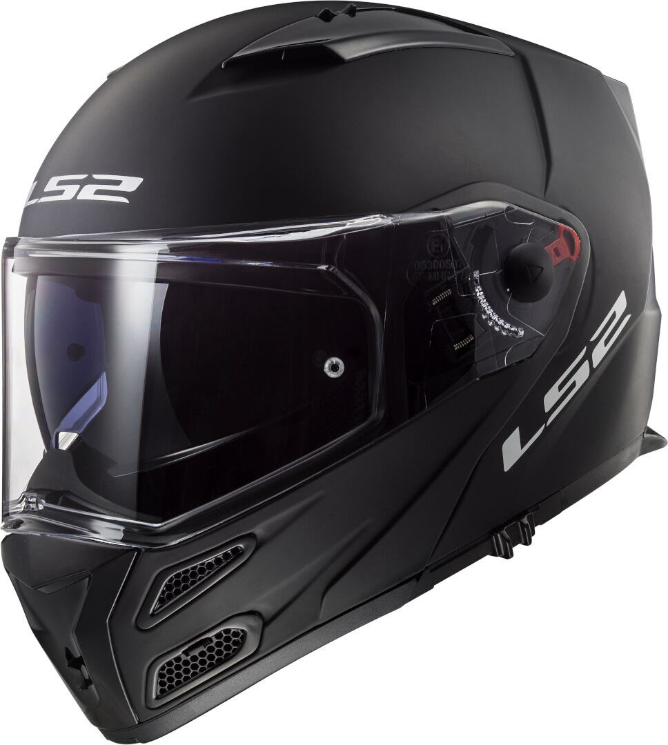 LS2 FF324 Metro Evo P/J Solid Casque Noir 2XS
