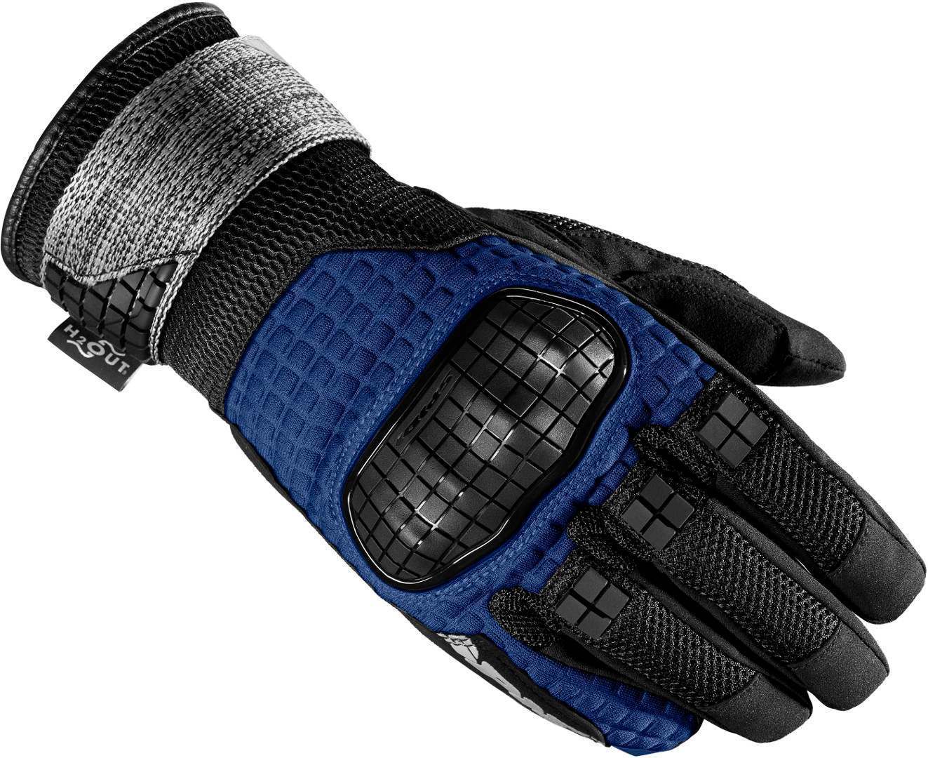 Spidi Rainwarrior Gants de moto Noir Bleu M