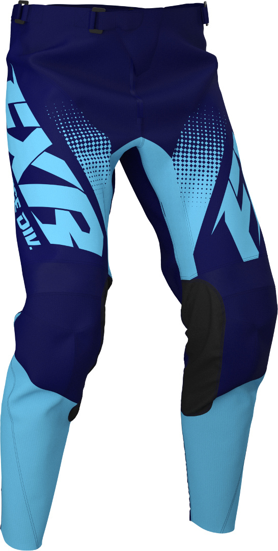 FXR Clutch Pantalon Motocross Noir Bleu 28