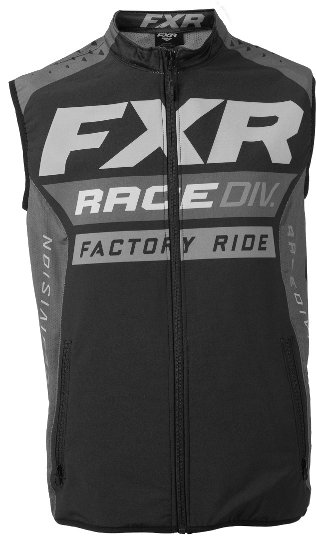 FXR MX Veste Motocross Noir Gris 2XS