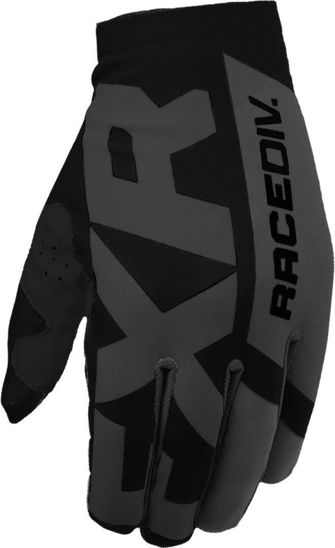 FXR Slip-On Lite Gants Motocross Noir Gris S
