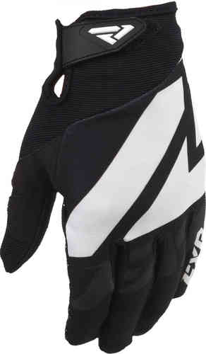 FXR Clutch Strap Guantes de Motocross Juvenil Negro Blanco L