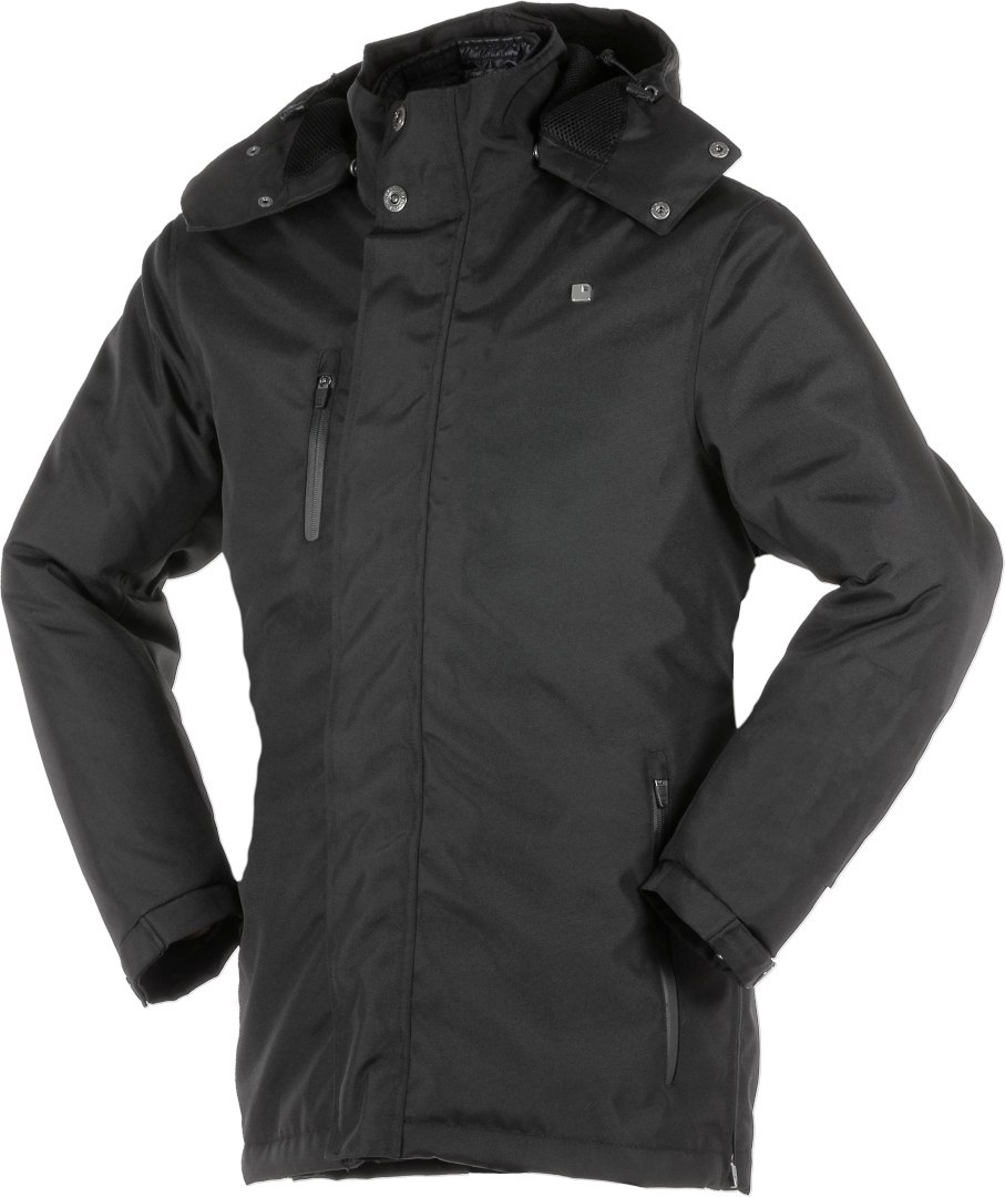 Image of Overlap Brighton Veste textile de moto de dames Noir L