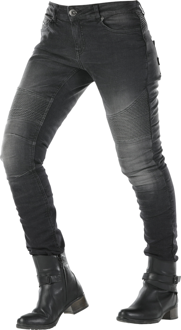 Overlap Imola Jeans de moto de dames Noir 26