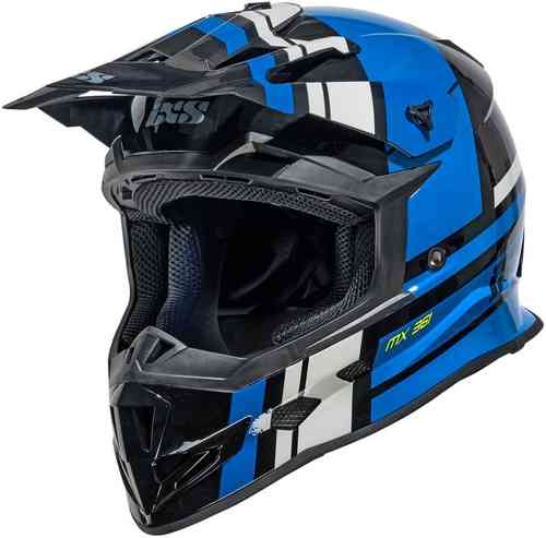 IXS 361 2.3 Casco de Motocross Negro Azul XS