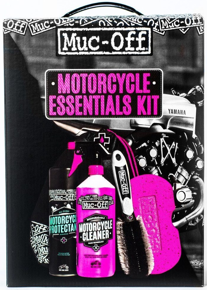 Muc-Off Motorcycle Care Essentials Boîte de nettoyage