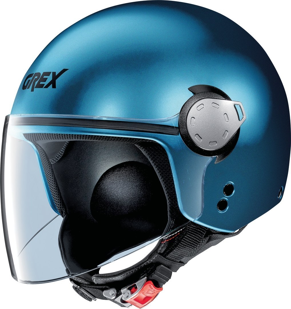 Grex G3.1E Kinetic Casque Jet Bleu 2XS