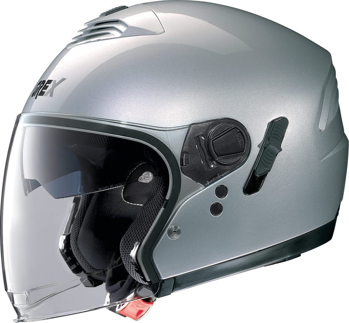Image of Grex G4.1E Kinetic Casque Jet Argent L