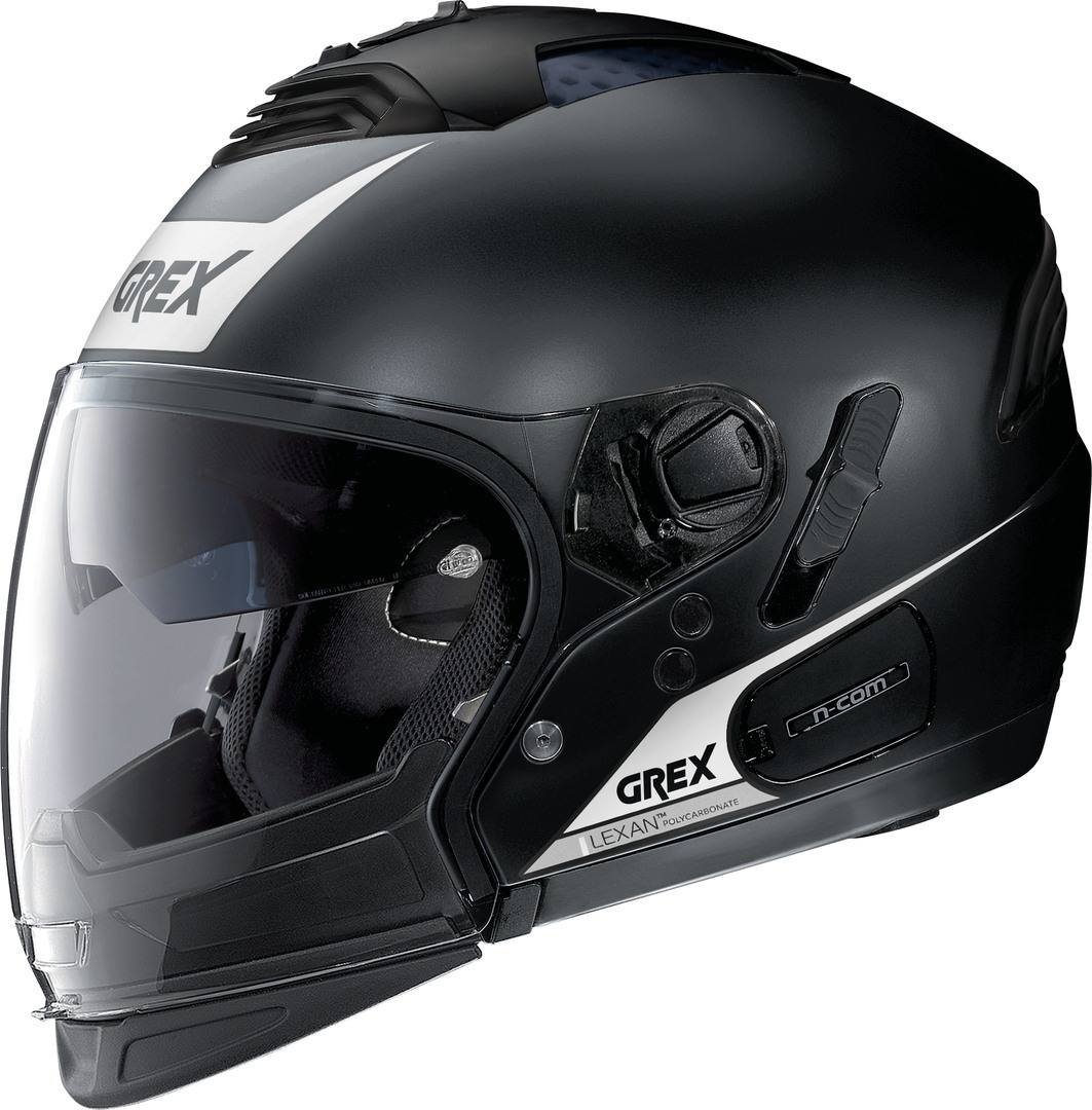 Image of Grex G4.2 Pro Vivid N-Com Casque Noir Blanc 2XL