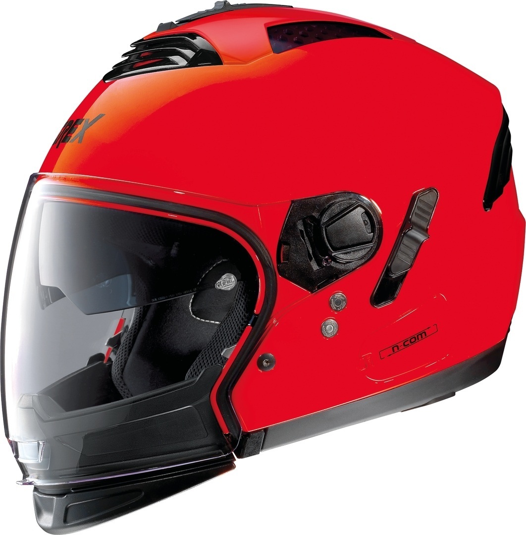 Grex G4.2 Pro Kinetic Neon N-Com Casque Rouge M