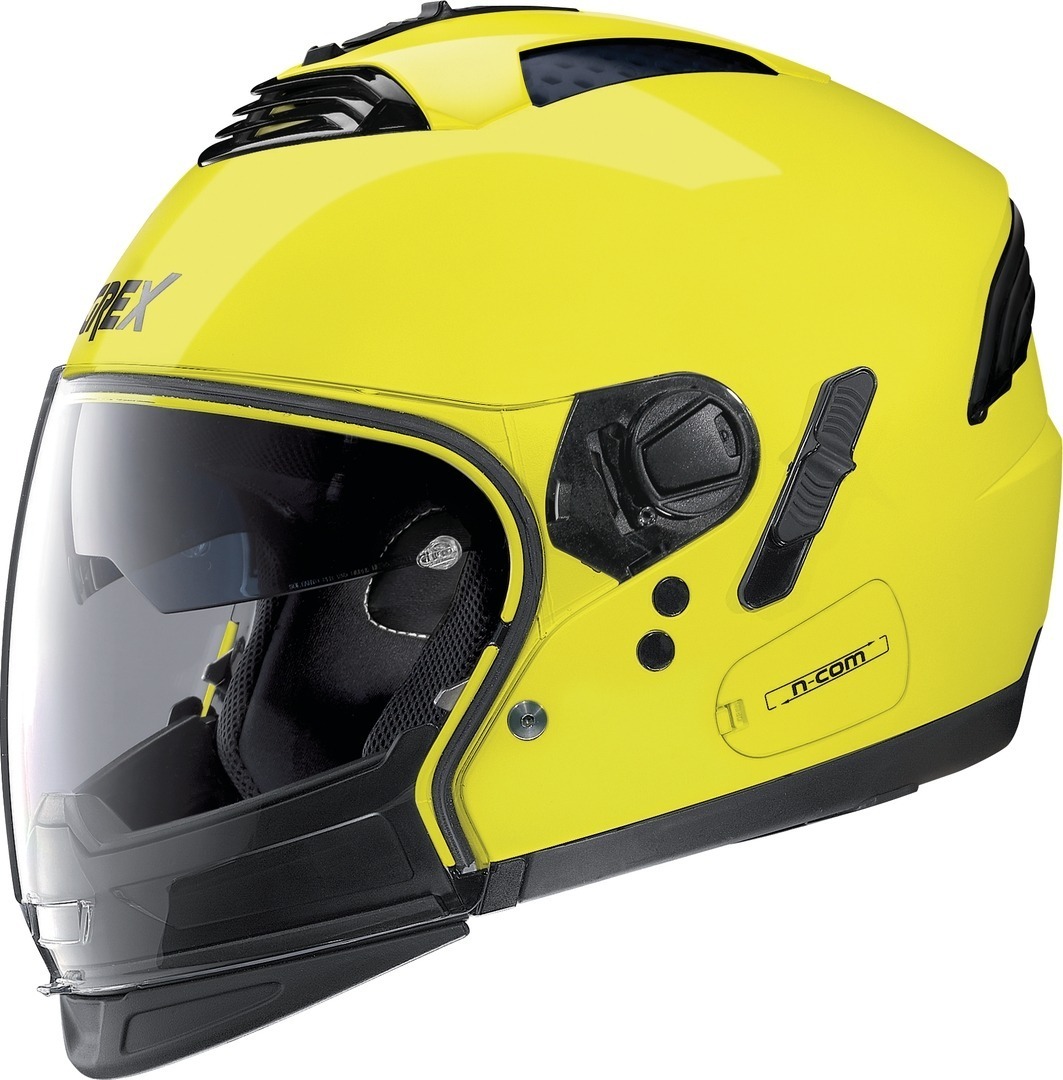 Grex G4.2 Pro Kinetic Neon N-Com Casque Jaune XS