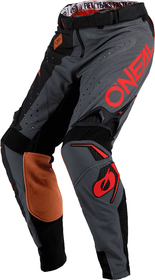 Oneal Prodigy Pantalon Motocross Noir Rouge 28