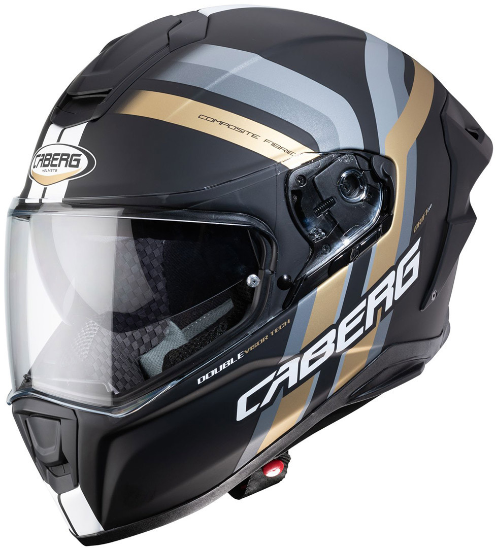 Image of Caberg Drift Evo Vertical Casque Noir Or 2XL