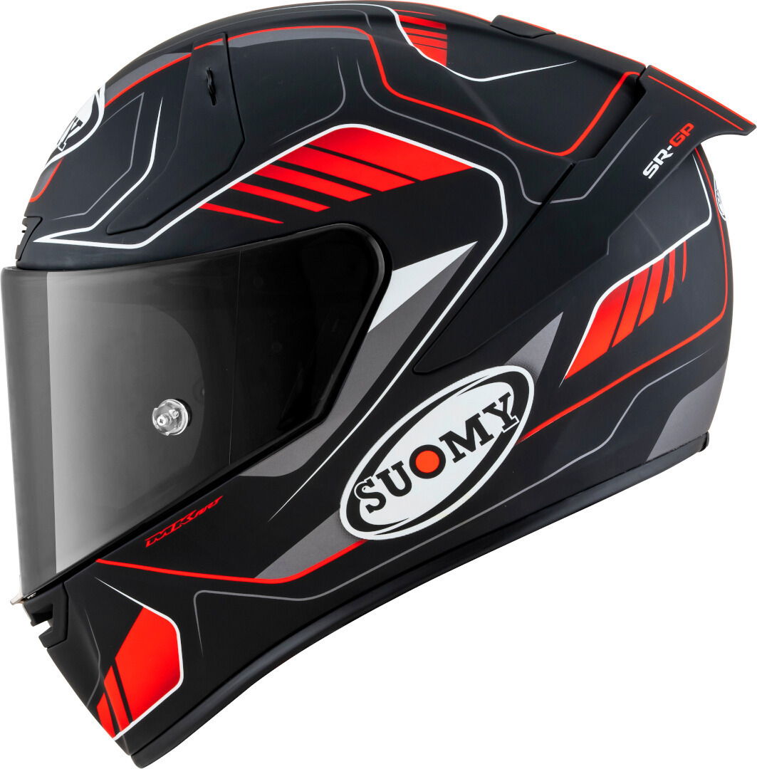 Suomy SR-GP Gamma Casque Noir Rouge S