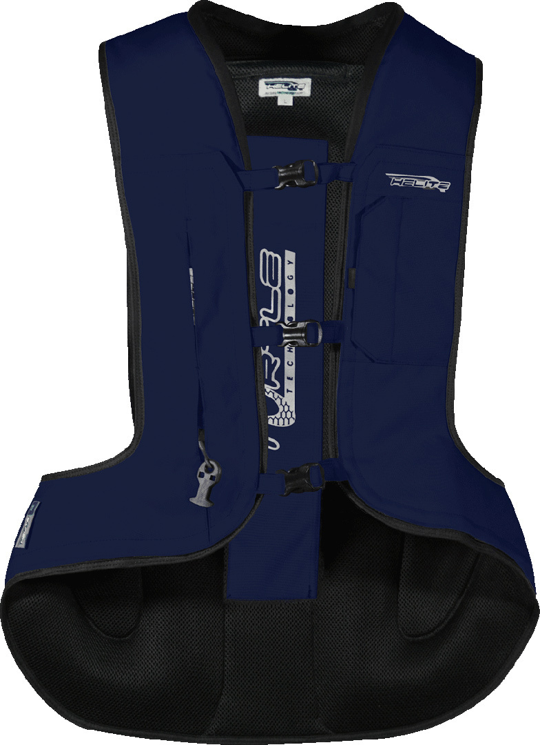 Image of Helite Turtle 2.0 Airbag Gilet Bleu M