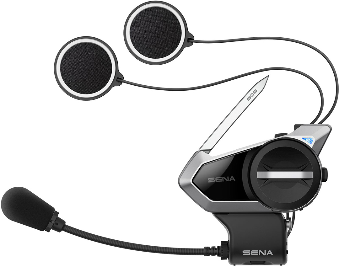 Image of Sena 50S Système de communication Bluetooth Single Pack Noir unique taille