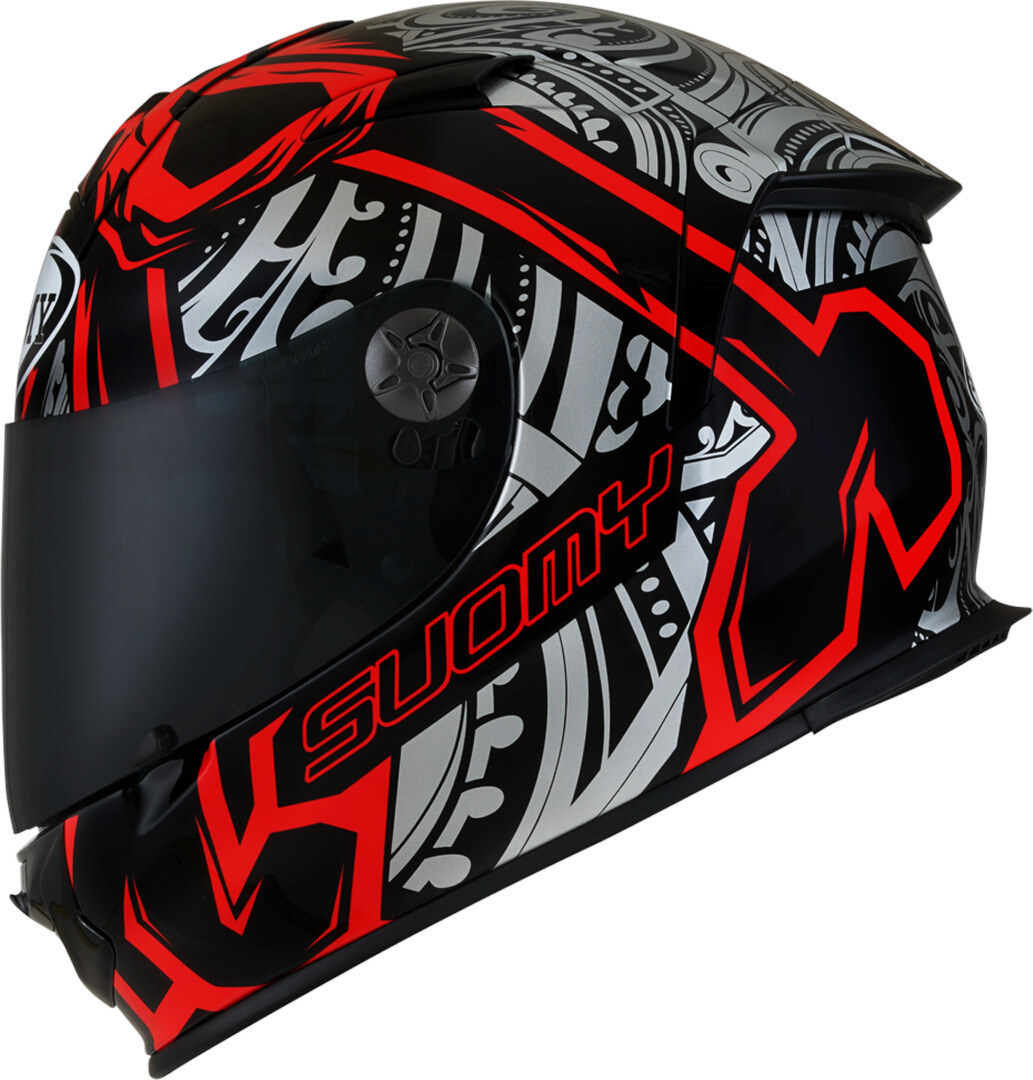 Suomy SR-Sport Crossbones Casque Noir Rouge XS