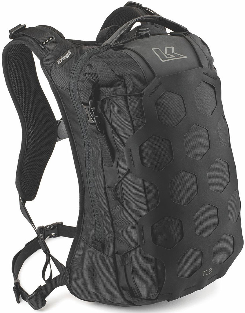 Image of Kriega Trail 18 Motorcycle Backpack Sac à dos de moto Noir unique taille