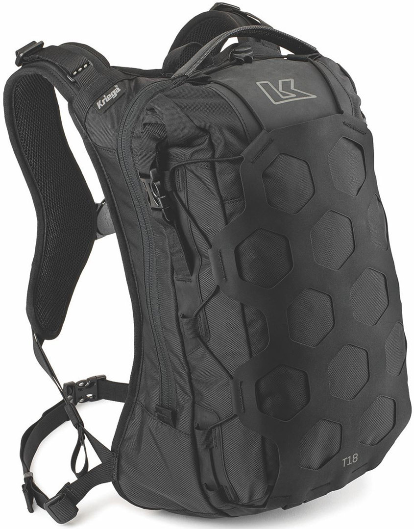 Kriega Trail 18 Motorcycle Backpack Sac à dos de moto Noir unique taille