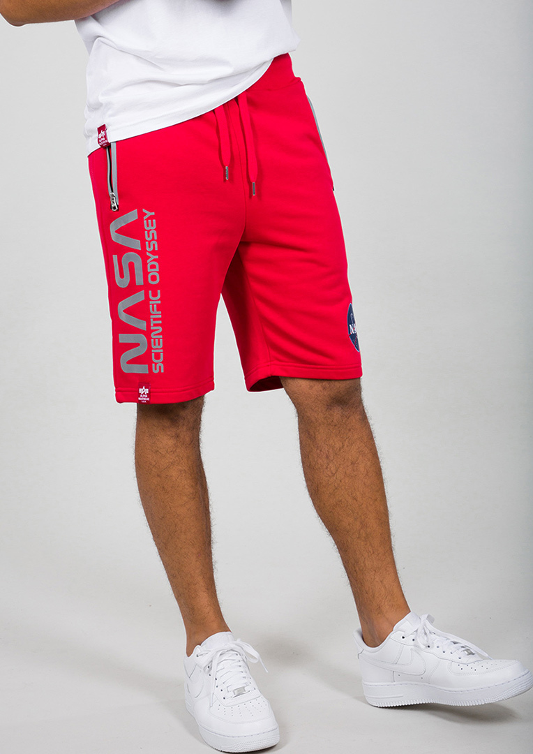 Alpha Industries Odyssey Shorts Rouge S