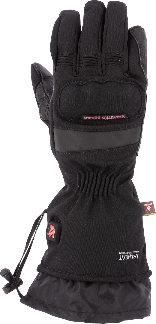 Image of VQuattro Clara 18 Gants de moto de chauffage de dames Noir L