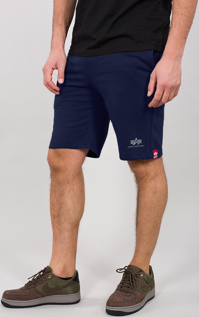 Alpha Industries Big Letters Shorts Bleu S