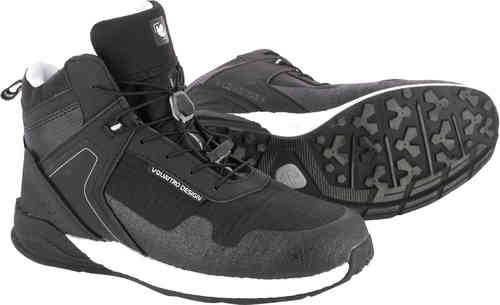VQuattro Ridge Zapatos de moto Negro 46