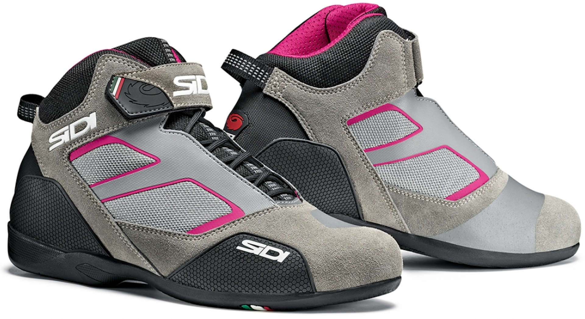 Sidi Meta Chaussures de moto pour dames Gris Rose 37